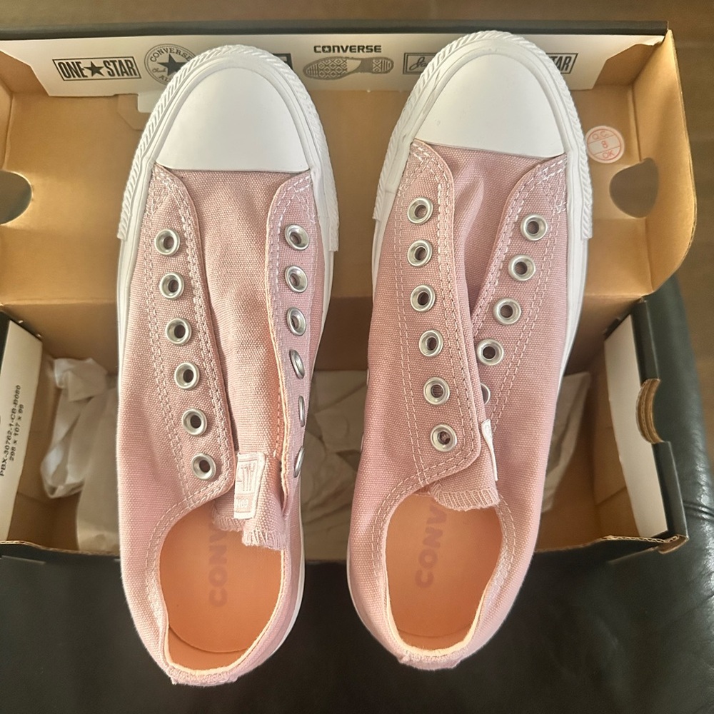 Converse Pink Slip-On Sneakers